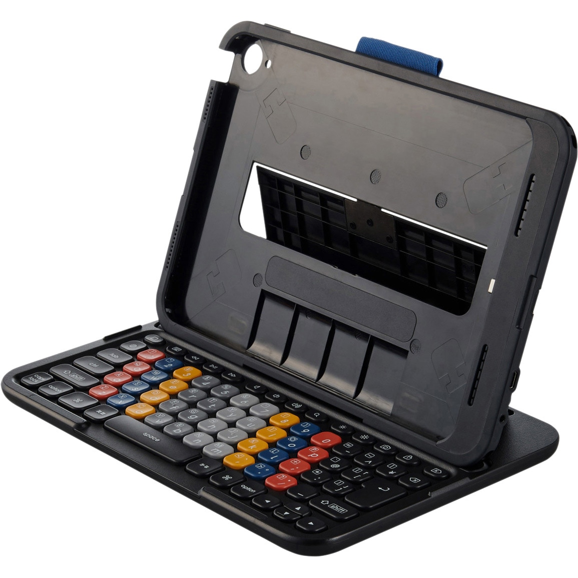 TK-KP12UMBK iPad 10.9インチ 第10世代 (2022) ケース一体型 学習用 キーボード 中学生向け かな無し 有線接続 分離式 1個 エレコム 【通販モノタロウ】