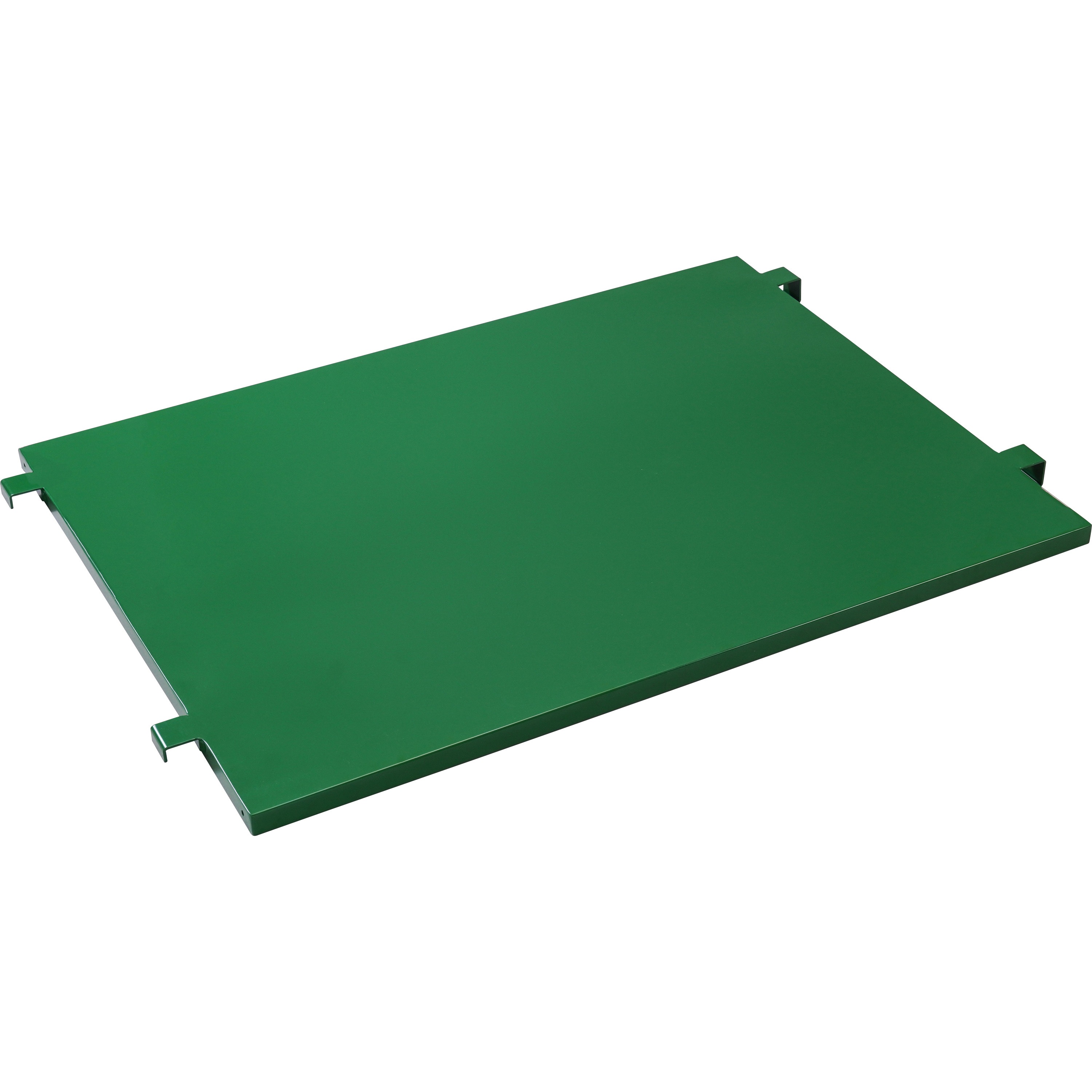 中間棚板 カゴ台車用 モノタロウ サイドフック固定式 グリーン色