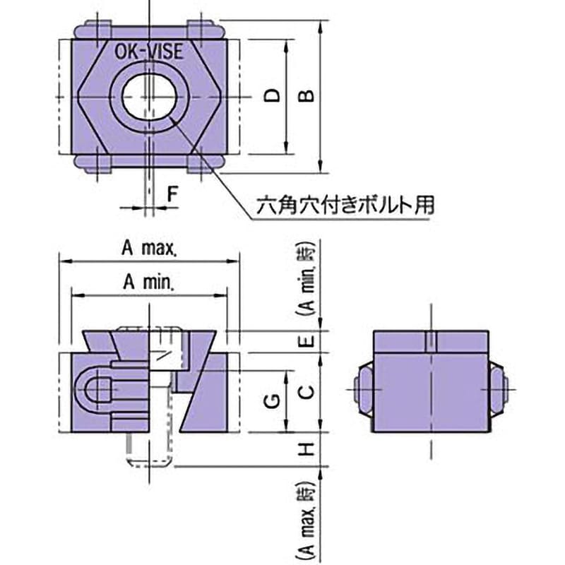 BK2-VT-FO AK2・BK2 OKバイス(エコノミータイプ) 1個 イマオ