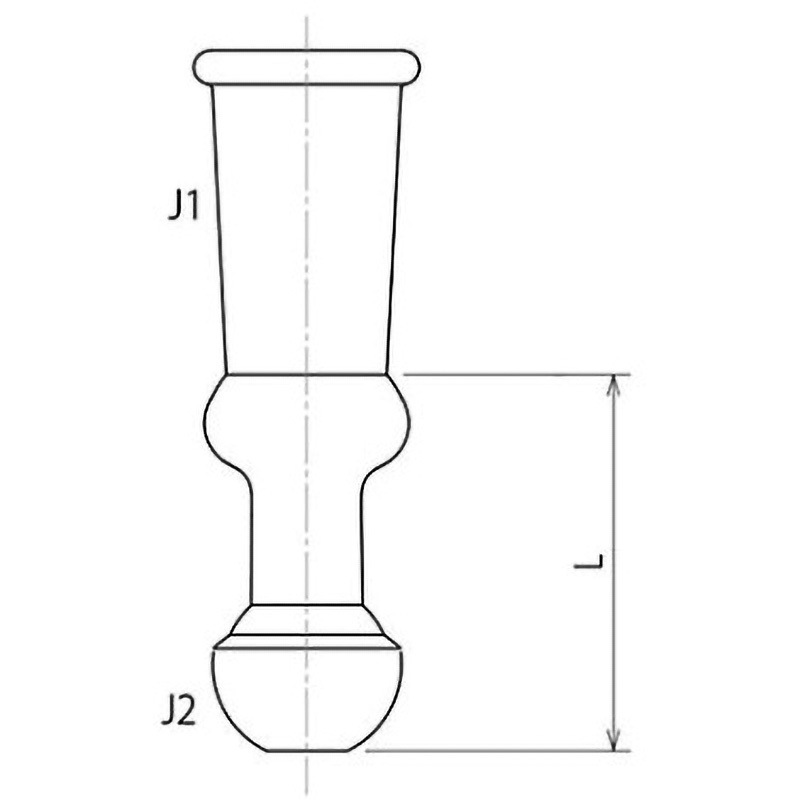 2310-B4L ボールジョイント異形アダプター 1個 旭製作所 【通販モノタロウ】 7,652円