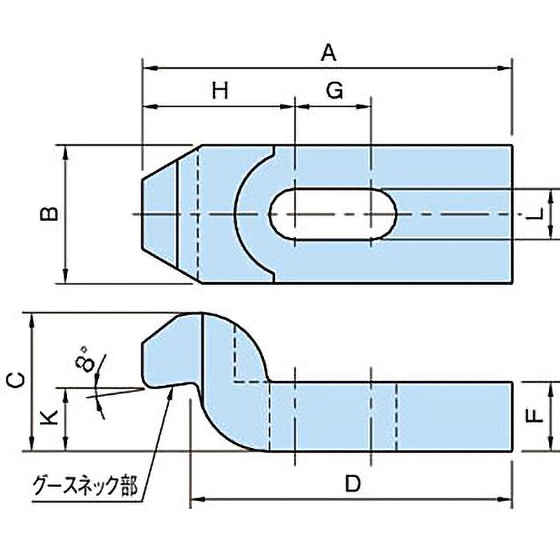 BJ151-24250 BJ151 グースネックストラップ 1個 イマオ