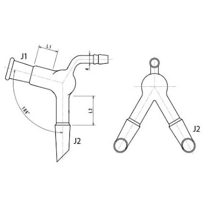 2334-5L 減圧用二又アダプター 2334シリーズ 1個 旭製作所 【通販モノタロウ】 11,385円