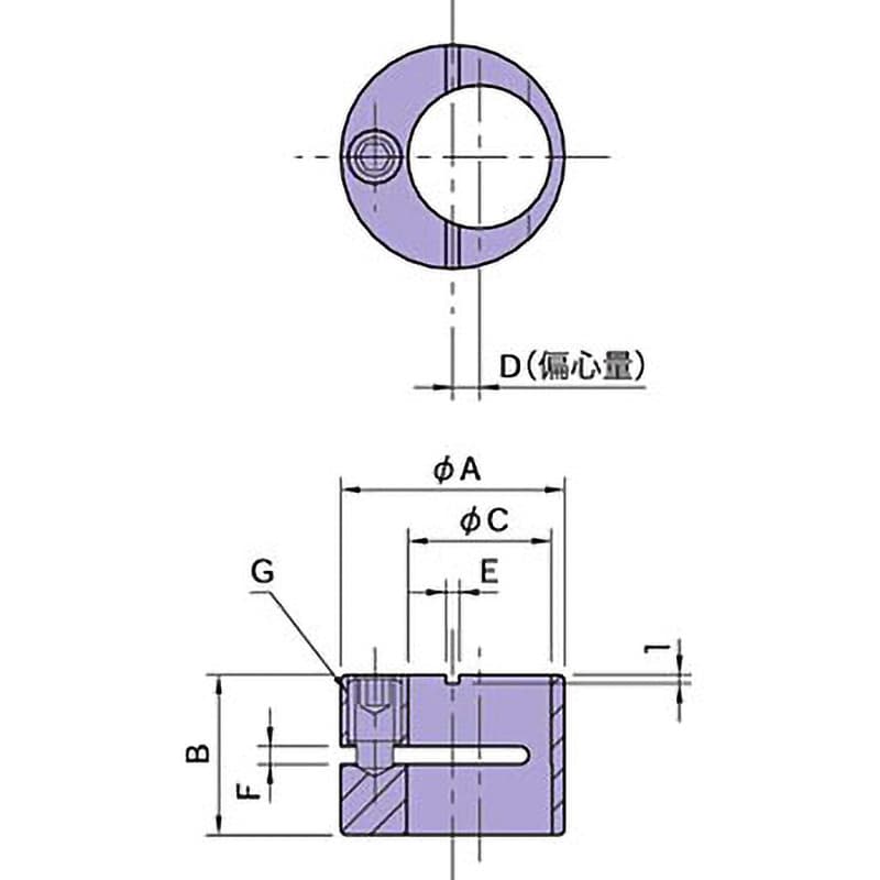 BJ767-18001 BJ767 偏心ブロック 1個 イマオコーポレーション 【通販