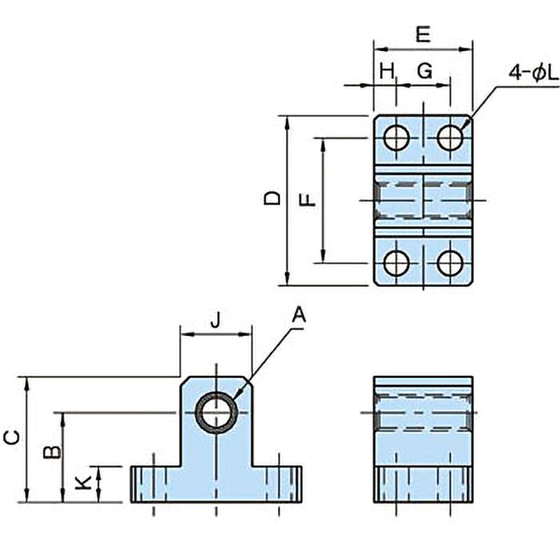BJ215-16040W BJ215 アジャストストッパー イマオコーポレーション ダブルタイプ
