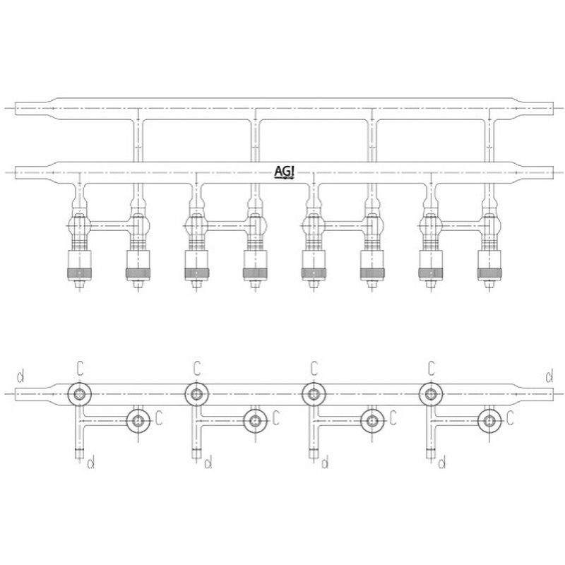 2212-6-G 真空ライン グリースレスバルブ仕様 溝付 芯棒PTFE 2212シリーズ 1個 旭製作所 【通販モノタロウ】