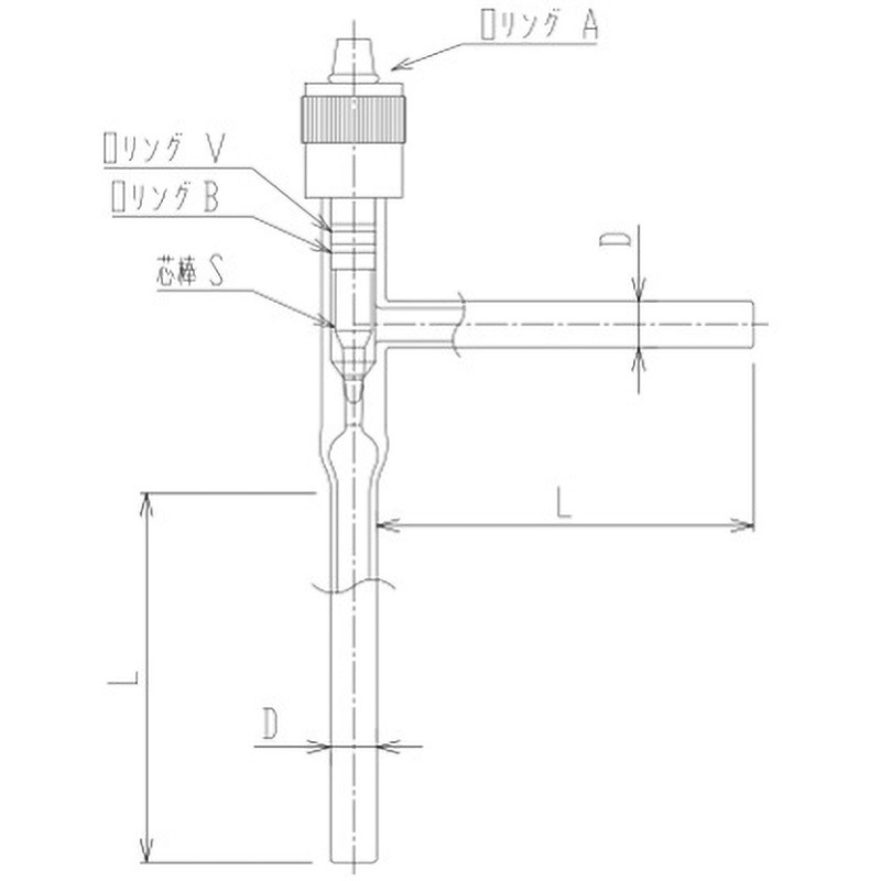 2230-12L 流量調整用ニードルバルブ L形 アングルタイプ 2230シリーズ 1個 旭製作所 【通販モノタロウ】