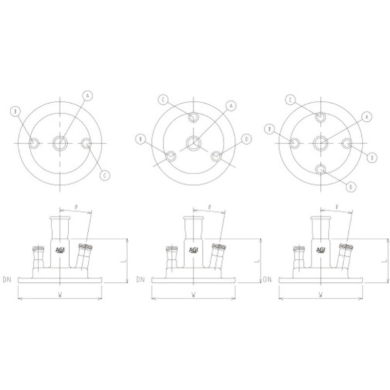 3002-200-5-6L-5L4L フルジャケット用セパラカバー 3002シリーズ 1個 旭製作所 【通販モノタロウ】