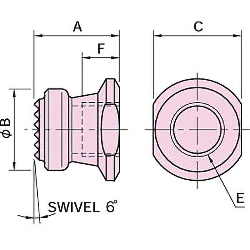 BJ735-08014-S BJ735 トグルパッド イマオコーポレーション セレーションタイプ