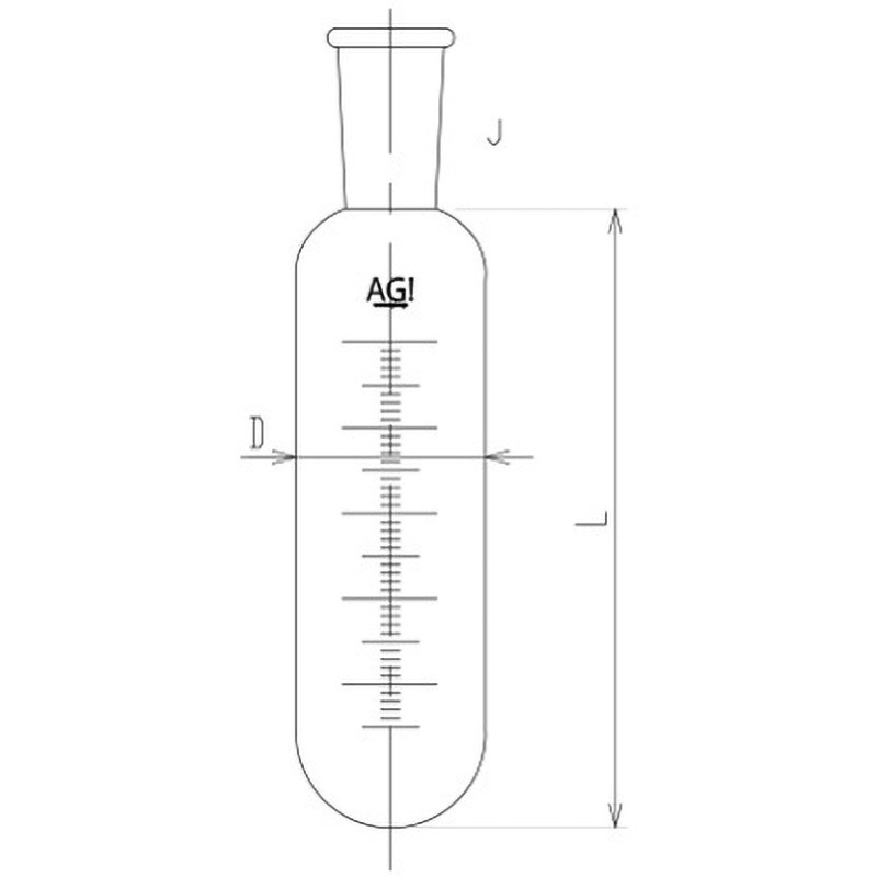 3638-200-4L 受器 目盛付 3638シリーズ 旭製作所 容量200mL