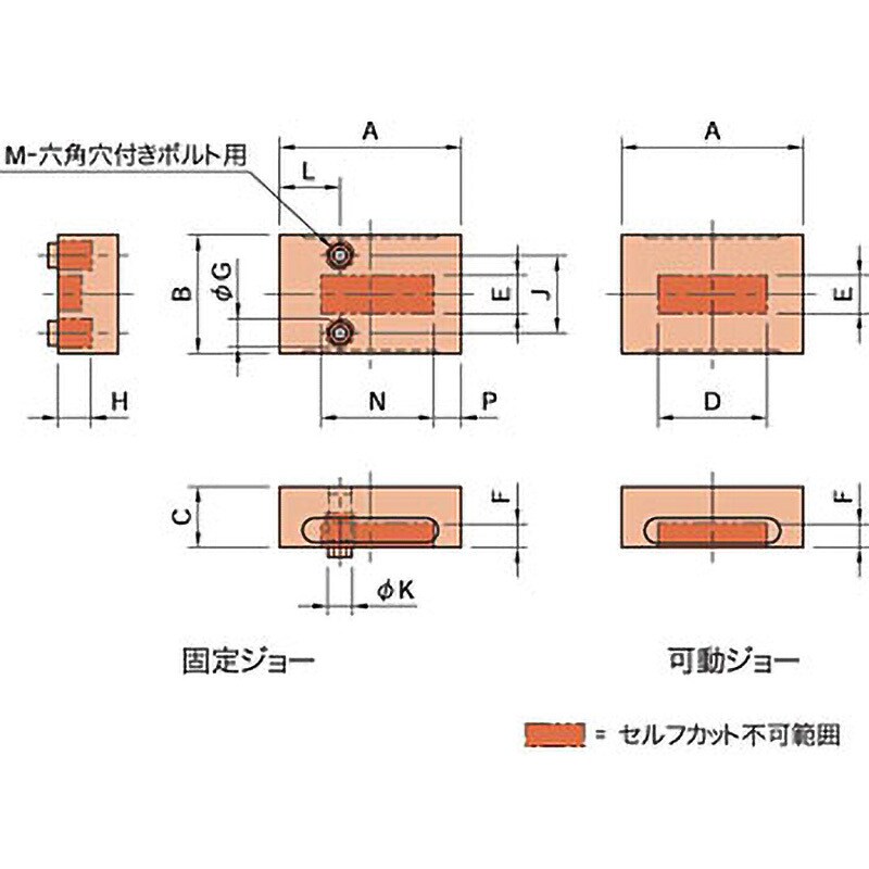 SQL1550-SS15 SQL-SS シングルステーション ジョーセット 1個 イマオ