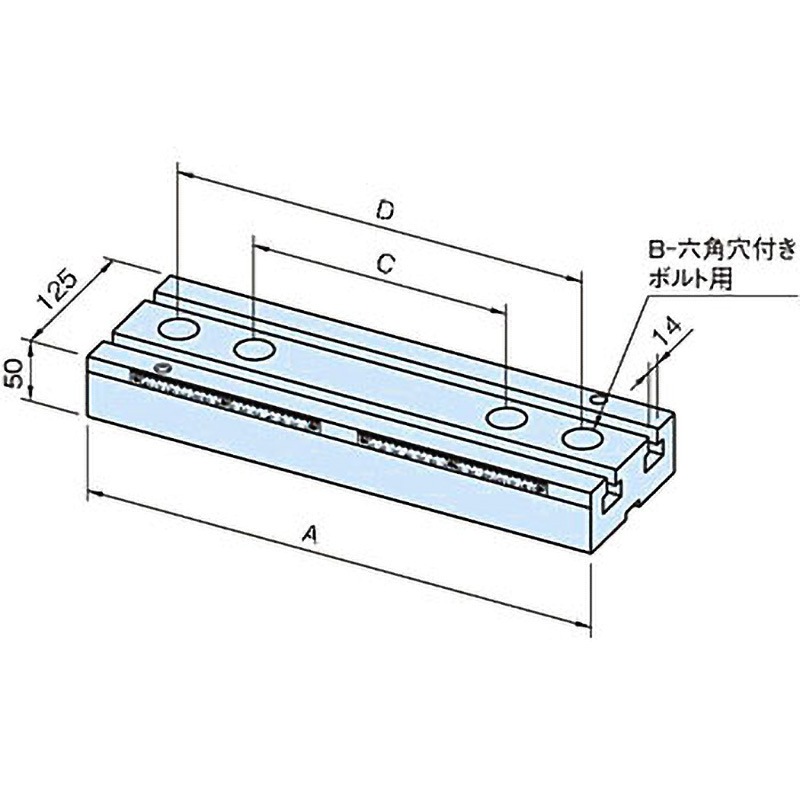 SCS-TC4F SCS-TC4 T溝プレート 1個 イマオコーポレーション 【通販モノタロウ】