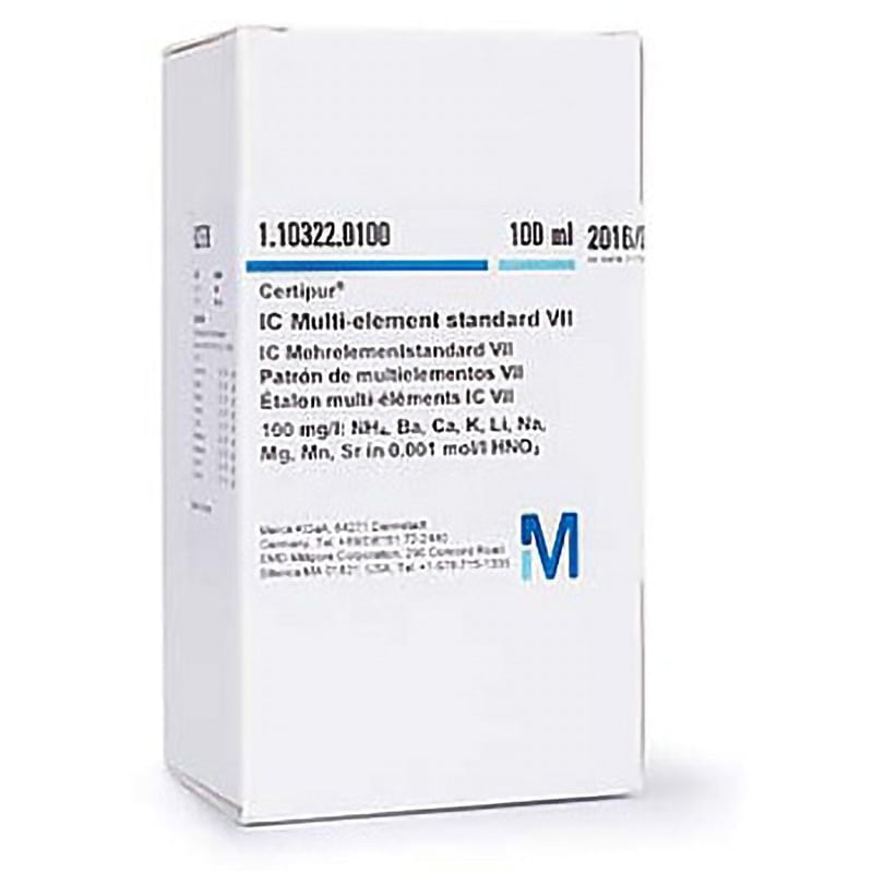 1.11437.0500 アニオン マルチエレメントスタンダード I 1000mg/L: F-， PO4 3- ， Br- in H2O サーティピュア (R) 111437 500ML 1個 Merck(メルクミリポア) 【通販モノタロウ】