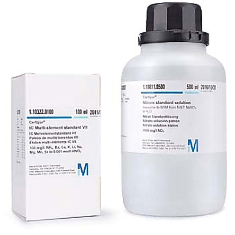 1.19507.0500 ナトリウム 標準溶液 NISTのSRMにトレーサブル， NaNO3 in H2O ， 1000mg/L Na サーティピュア (R) 119507 500ML 1個 Merck(メルクミリポア) 【通販モノタロウ】