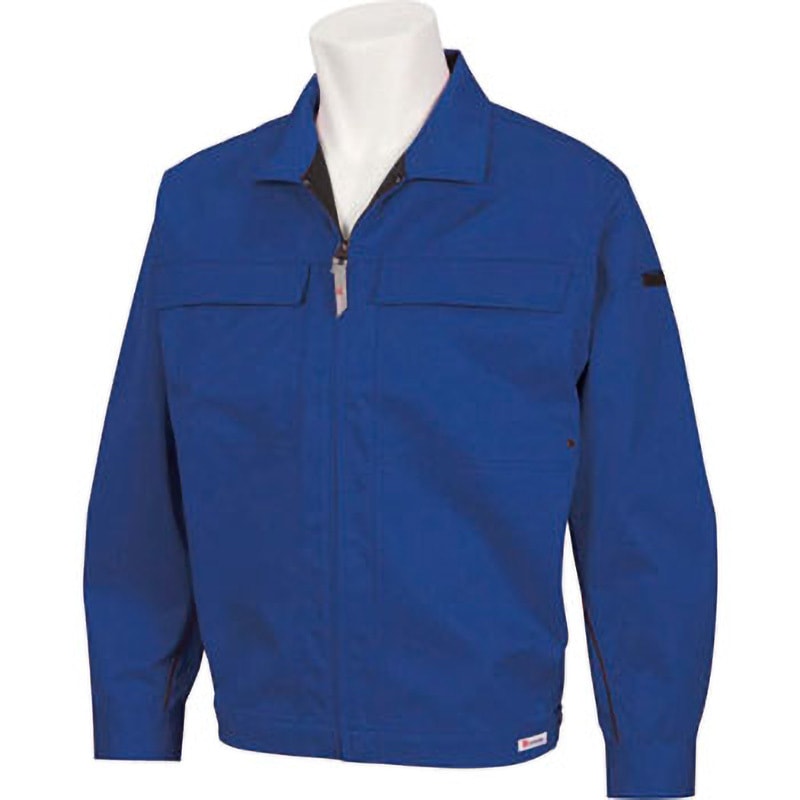 2116 2116 長袖ブルゾン TS DESIGN/Top Shaleton Sports(藤和) ファインクロス(導電繊維混入) ブルー色 M着丈64cm