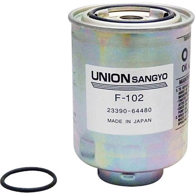 F102 フューエルフィルター 1個 ユニオン産業(UNION) 【通販サイト 