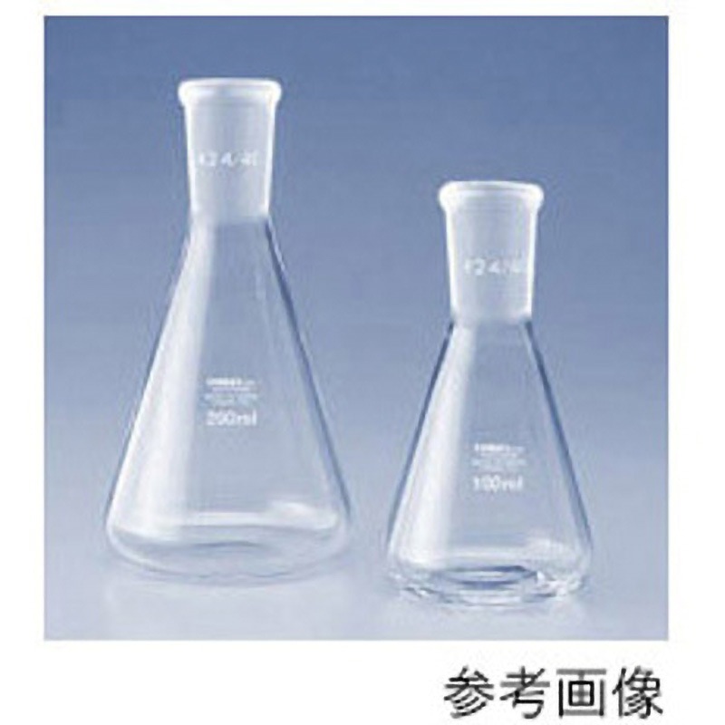 5000FK200-24 共通摺合せ三角フラスコ 5000FKシリーズ IWAKI(AGCテクノグラス) 200mL 摺合せ24/40