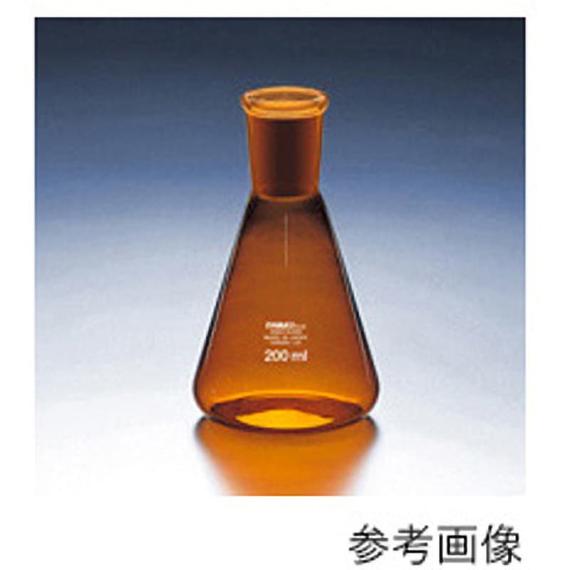 55000FK1000-29 共通摺合せ三角フラスコ 茶 55000FKシリーズ IWAKI(AGCテクノグラス) 1000mL 摺合せ29/42