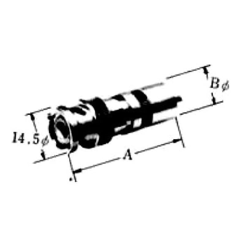 BNC117-P コネクタ BNCシリーズ 1個 多治見無線電機 【通販モノタロウ】
