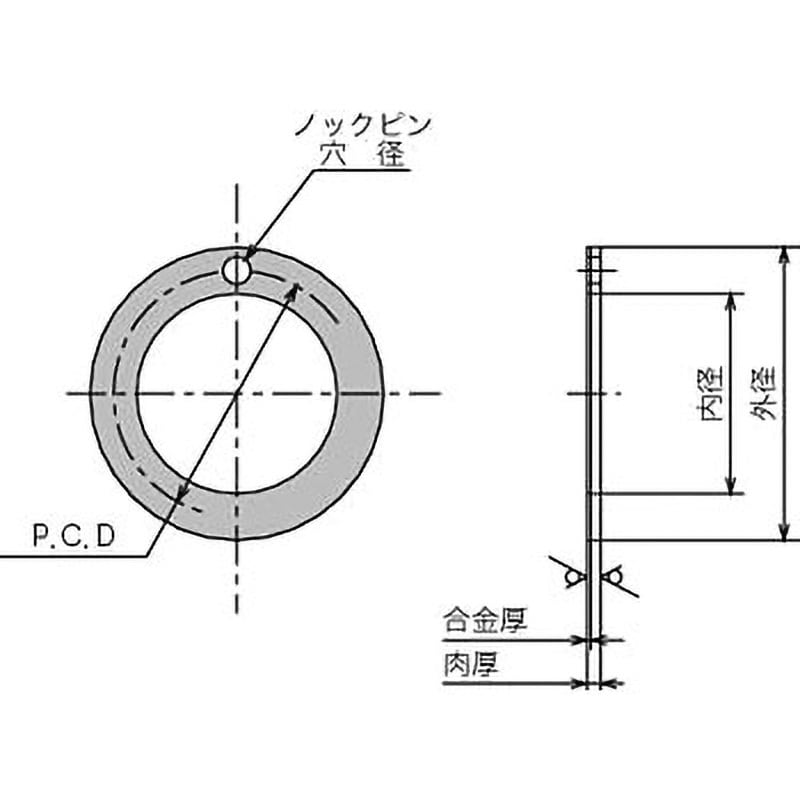 DBB10W ダイベストDBB01 スラストワッシャー DBB-W 1個 大同