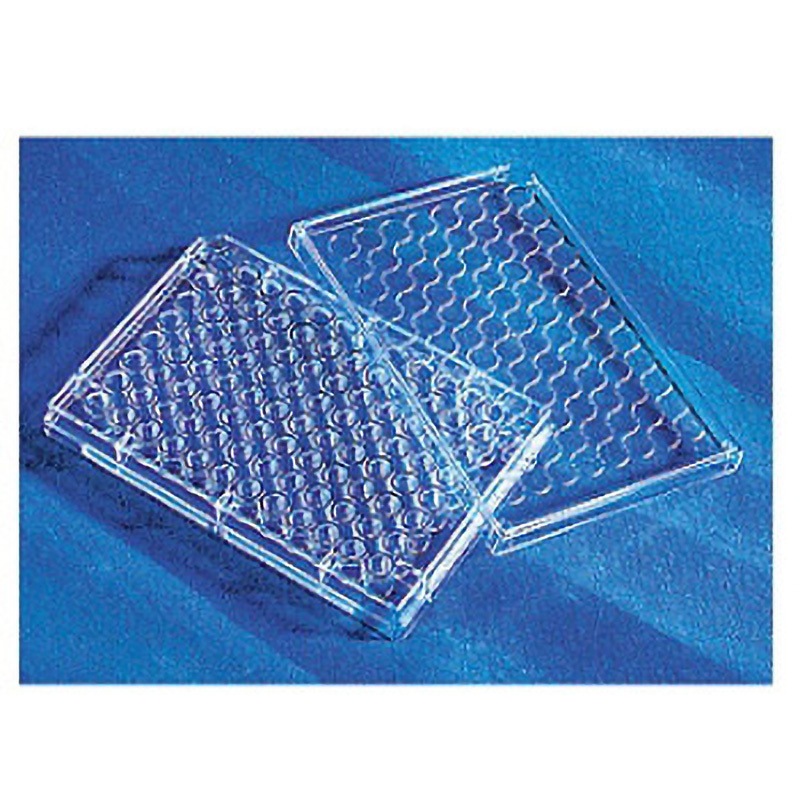 3997 マルチプルウェルプレート コーニング 種別96ウェル平底フタ付 10枚/包  1ケース(5パック×10個)