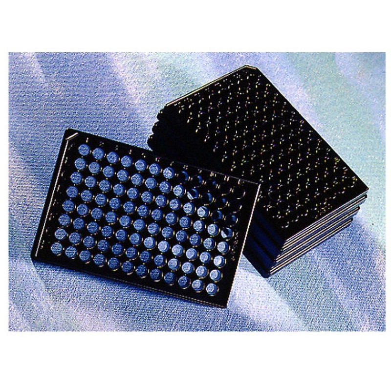 3651 フルオレッセンスルミネッセンス96ウェルクリアボトムプレート 1ケース(4パック×25個) コーニング 【通販モノタロウ】