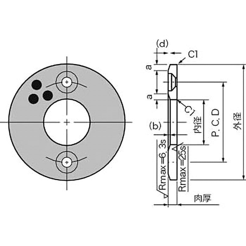 TA6508 ダイスライド スラストワッシャー TA 1個 大同メタル工業 【通販モノタロウ】