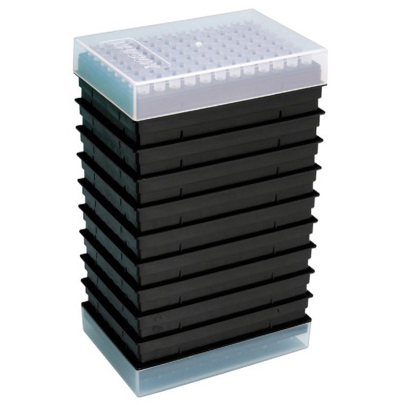 123P-2104C 10μL ショートチップ WATSON スタックラック   123P-2104C