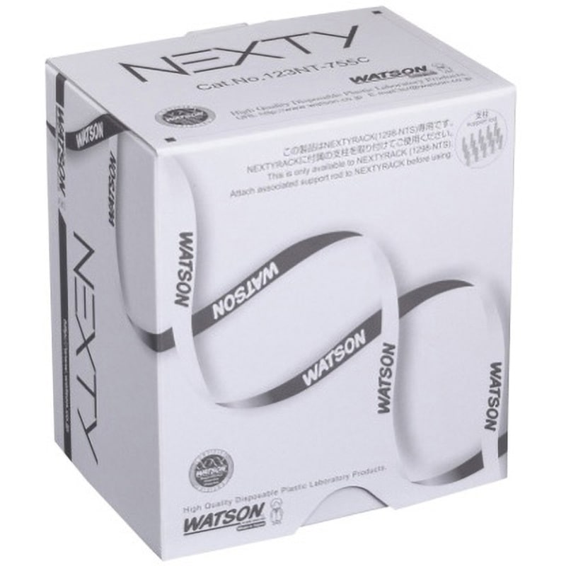 123NT-755C 200μL 目盛付クリアチップ 123シリーズ WATSON NEXTYパック  1箱 123NT-755C