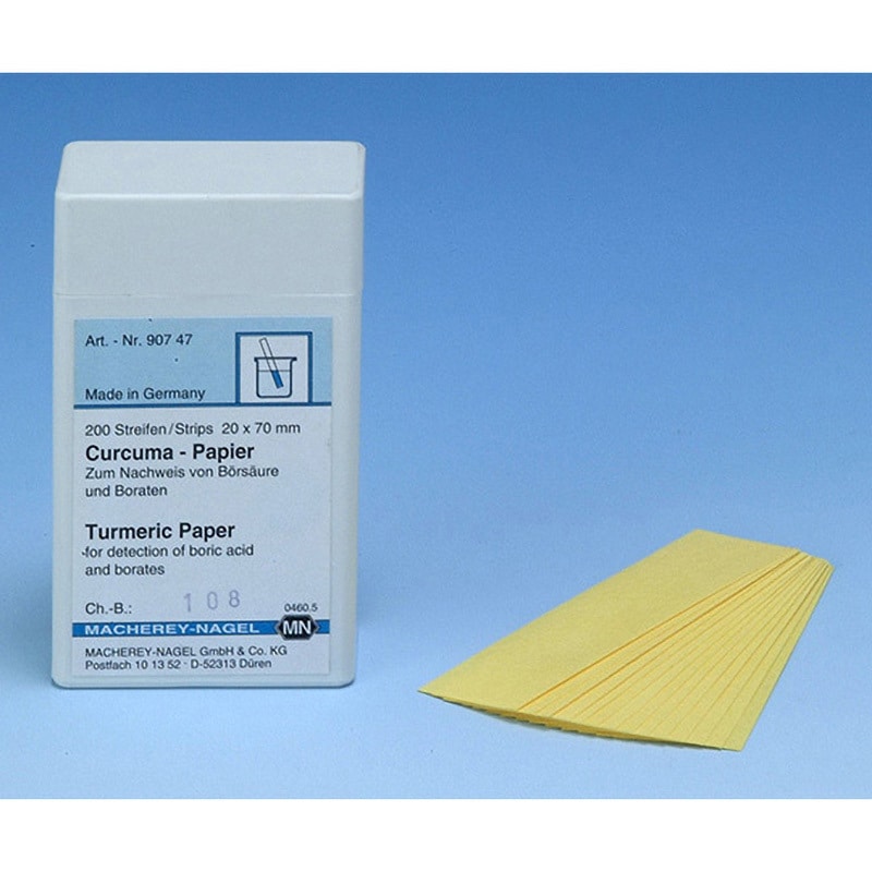 MN90747 ターメリック試験紙 クルクミン アイシス 1巻 MN90747