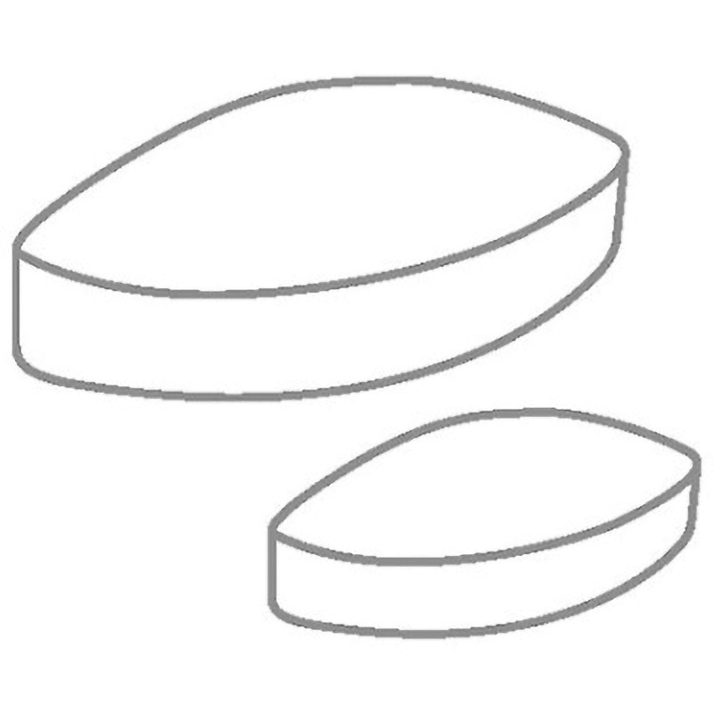 IKAFLON 30 ellipse IKAFLON撹拌子 1パック(5個) IKA 【通販モノタロウ】