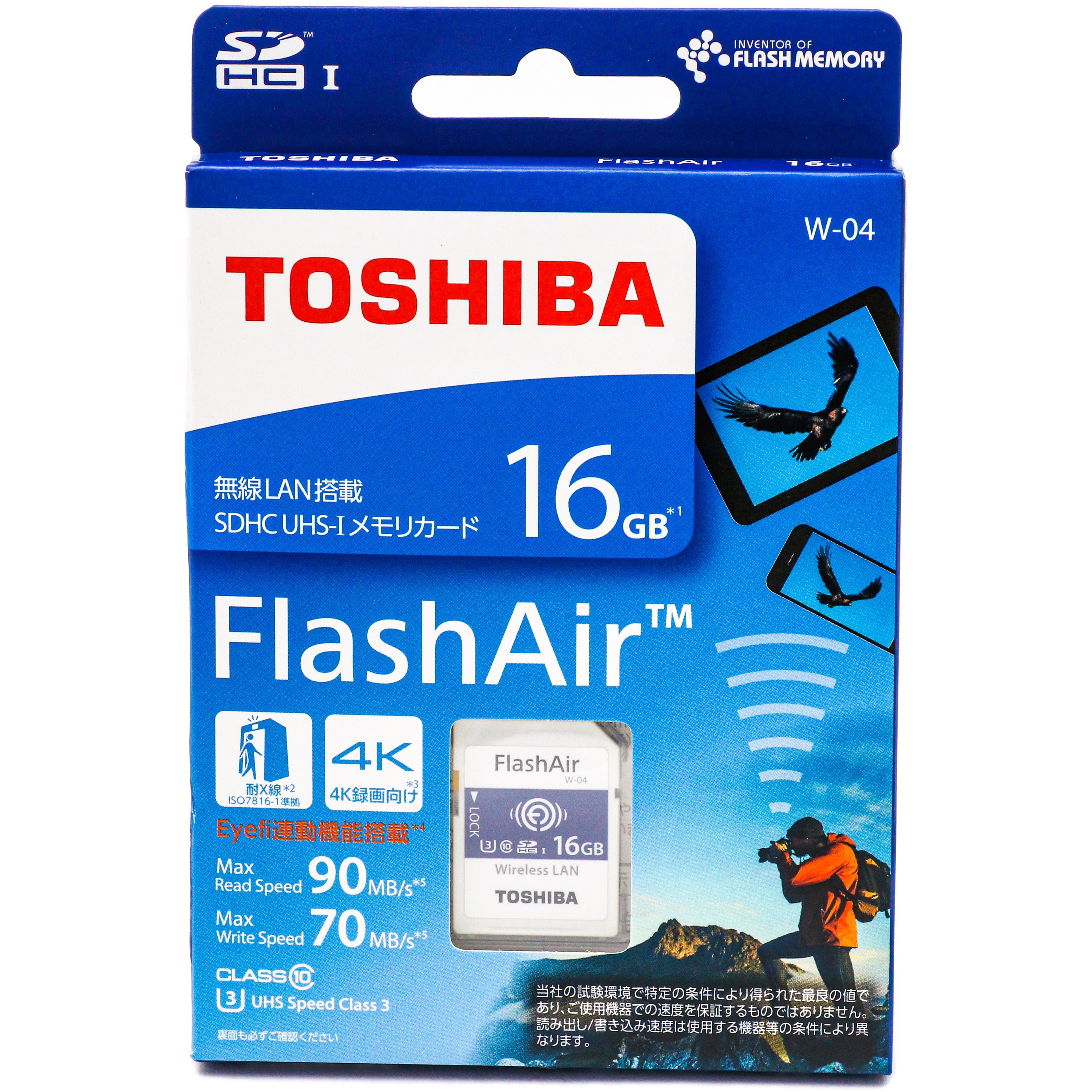 期間限定特価品 FlashAir SDカード 16GB TOSHIBA sushitai.com.mx