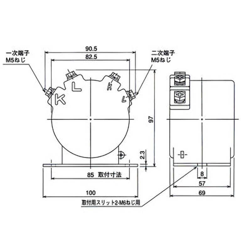 CW-40LP 5/5A 計器用低圧変流器 CWシリーズ 1個 三菱電機 【通販