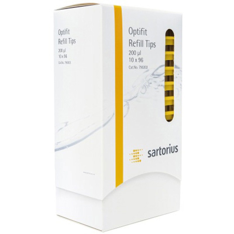 790202 スタンダードチップ リフィルタワー 200μL 96本×10ラック 滅菌済 1箱(10ラック×96本) sartorius(ザルトリウス) 【通販モノタロウ】