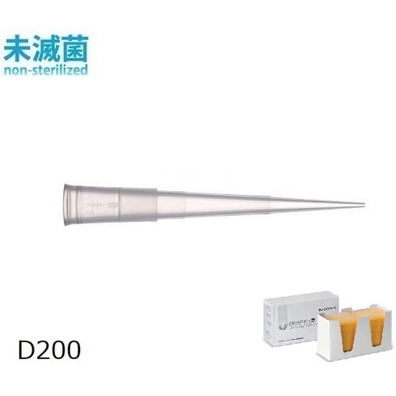 F167013 ダイヤモンドチップ リロードパック GILSON(ギルソン) 種別D200 96×10ラック  1セット(10箱×96本) F167013