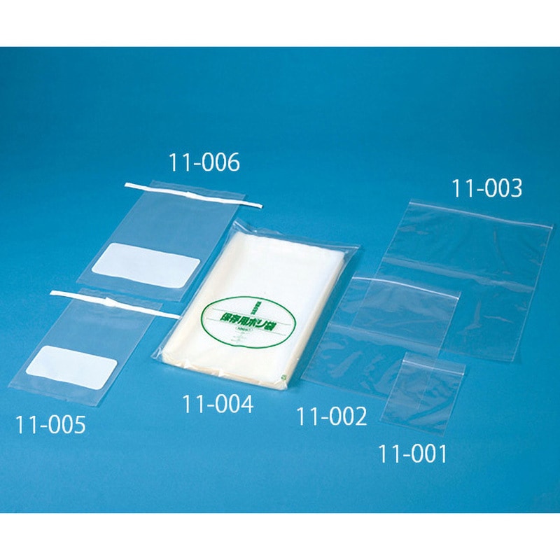 11-004 滅菌サンプルパック 11シリーズ サンセイ医療器材 材質PE 寸法180×300×0.045mm 1ケース(20袋×100枚) 11-004
