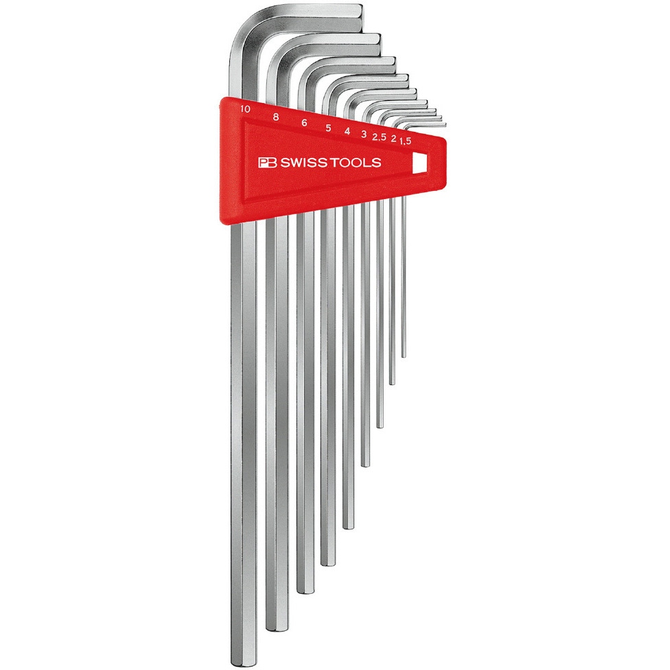 211.H-10CN ロング六角棒レンチセット 1セット(9本組) PB SWISS TOOLS