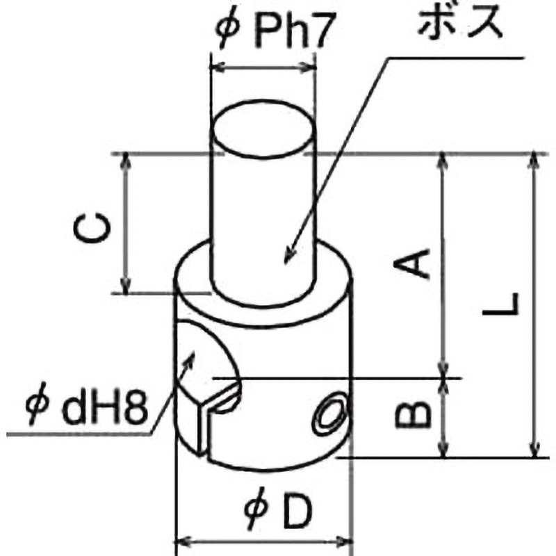 PQ4S204 ステンレスマル穴パイジョン片方ボス 1個 三好キカイ(旧:三好パイジョン) 【通販モノタロウ】 5,638円