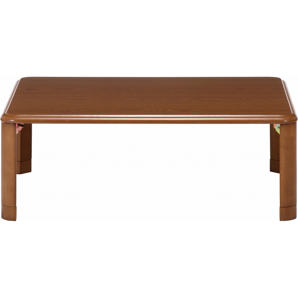 10037 軽量継脚折り畳み座卓 不二貿易 高さ330～380mm幅1050mm奥行