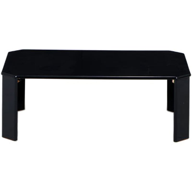 UVローテーブル ルーチェ ブラック 完成品 FUJI-38417 不二貿易【幅