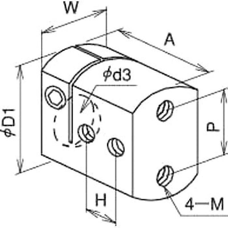 BC15-002B ネジ固定タイプ 1個 三好キカイ(旧:三好パイジョン) 【通販モノタロウ】