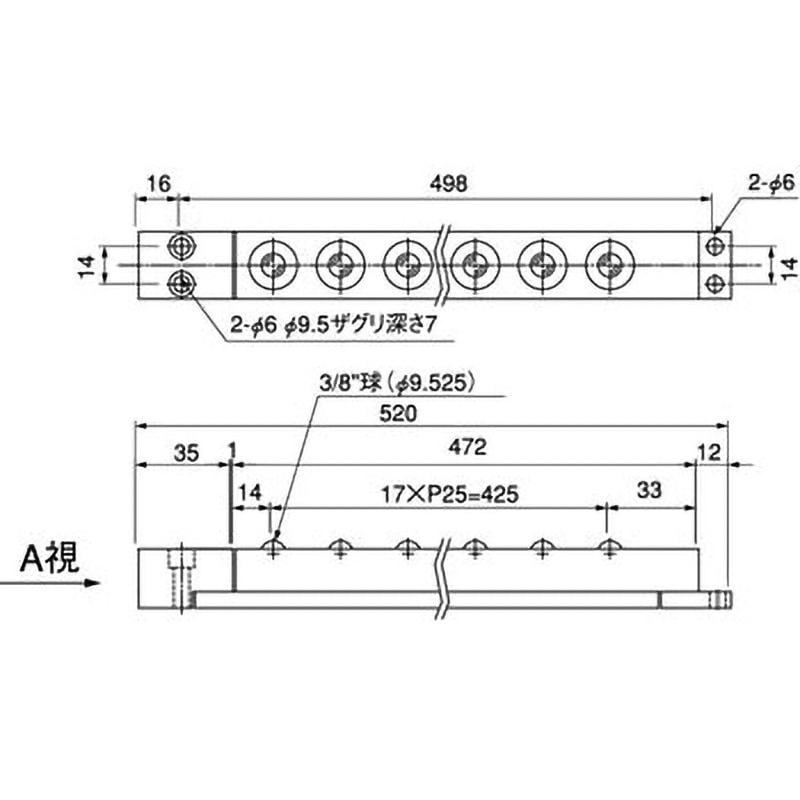AFU-2525-18 エアー浮上式 フリーベアユニット 1個 フリーベアコーポレーション 【通販モノタロウ】