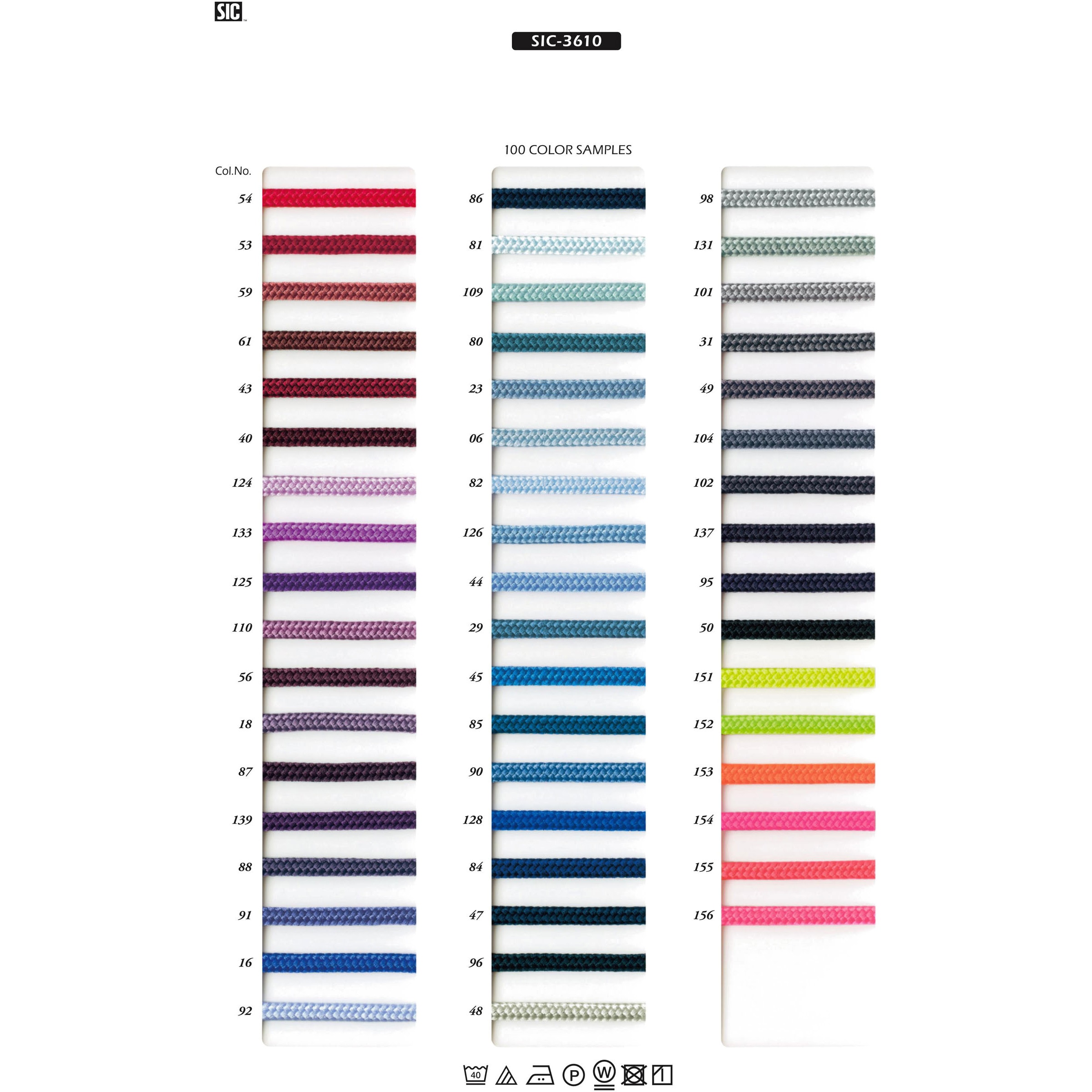 【ファッション通販】 SIC-3610-S-16 ポリエステル S.I.C.(SHINDO) スピンドルコード/S 裁縫材料