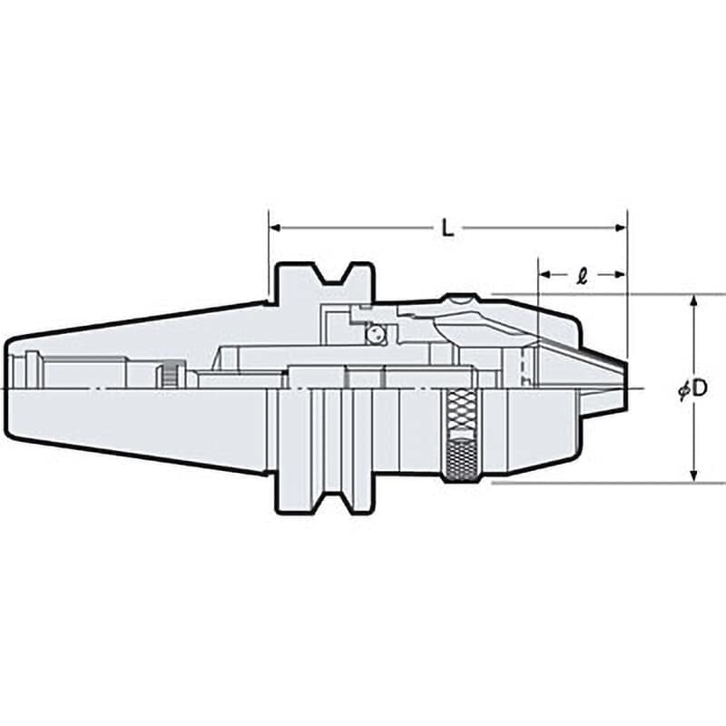 BT30-NPU8-70 NC用ドリルチャック 1個 日研工作所 【通販モノタロウ】