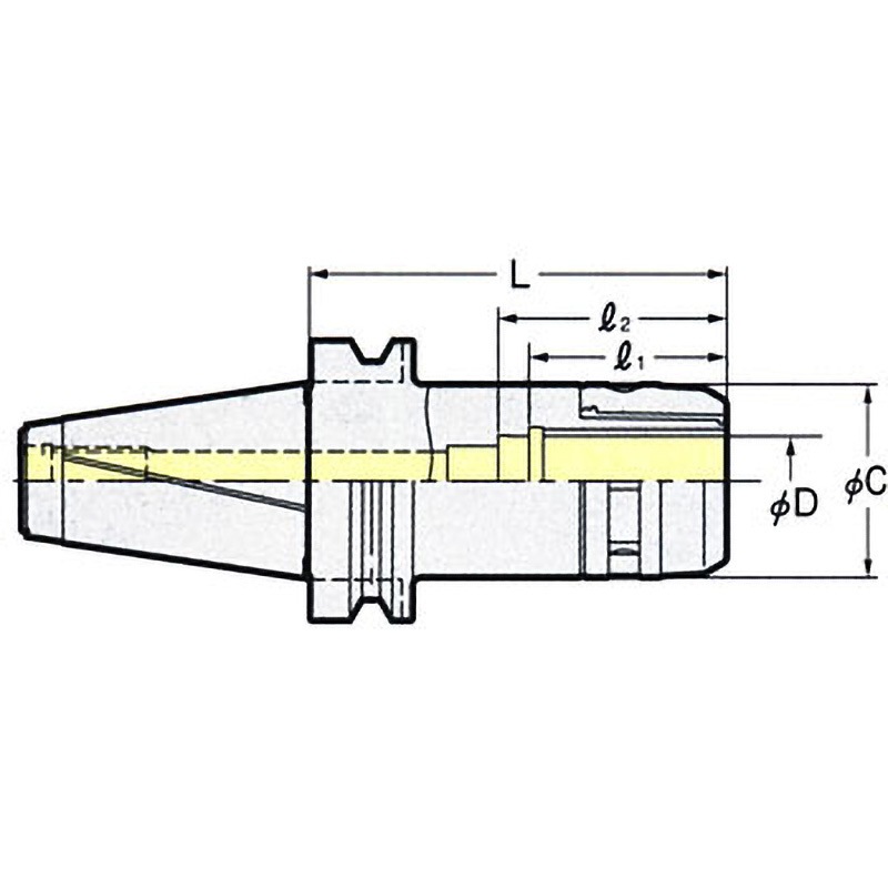 MBT40-C20-120 3LOCKミーリングチャック 1個 日研工作所 【通販 