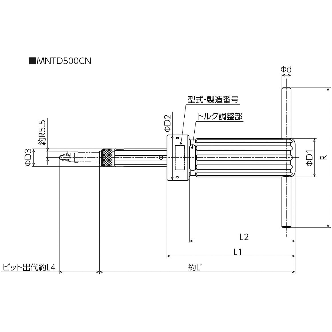 AC100N3(トレサビリティ体系図付) 半自動エアトルク 1個 東日製作所