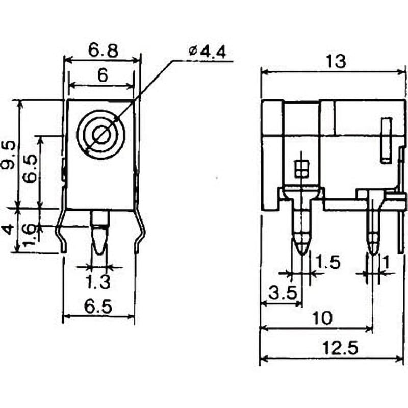 M04-339A0 DCプラグ・ジャック 電圧区分2適合品 マル信無線電機 M04-339A0 DCプラグ・ジャック 電圧区分2適合品 マル信無線電機