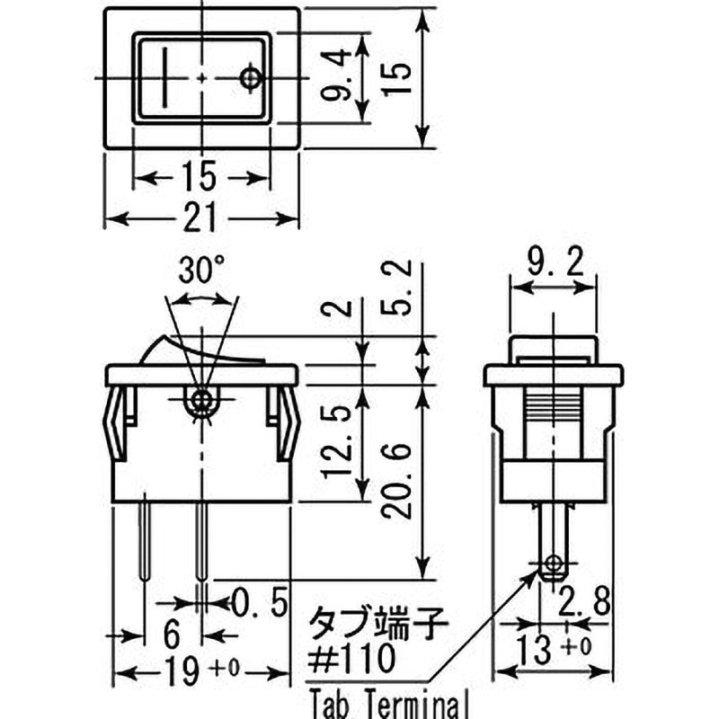 DS-850K-F1-IO-K 波動スイッチ DS-850シリーズ ミヤマ電器 ON-OFF(IO