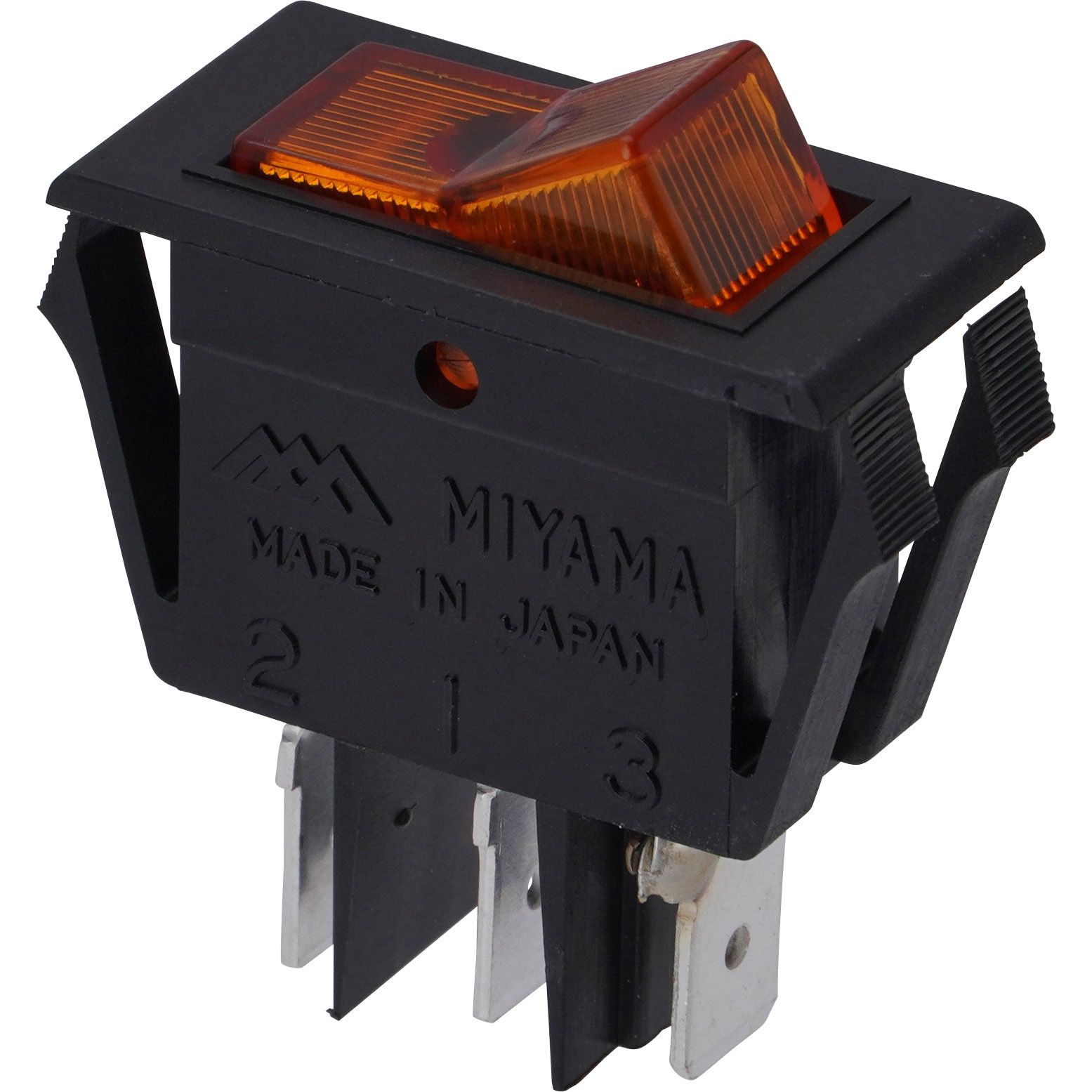 DS-323 波動スイッチ(照光) スナップインタイプ ミヤマ電器 極数1 端子