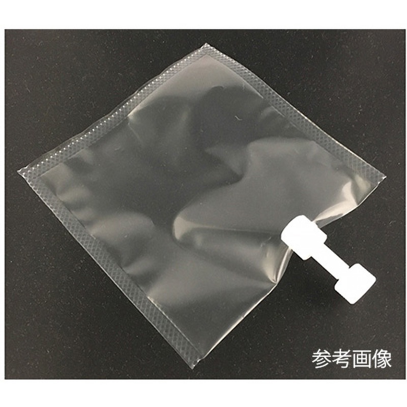 アズワン ラボラン?テドラー?バッグ 1つ口キャップ付 5L (2-9980-04) アズワン ラボランRテドラーRバッグ 1つ口コック付 (1組(11枚入り