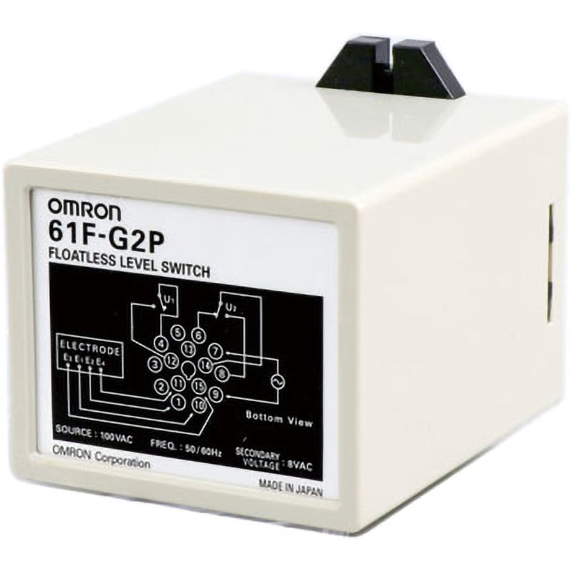 omron フロートなしスイッチ(プラグインタイプ) (61F-G2P AC100) - 3